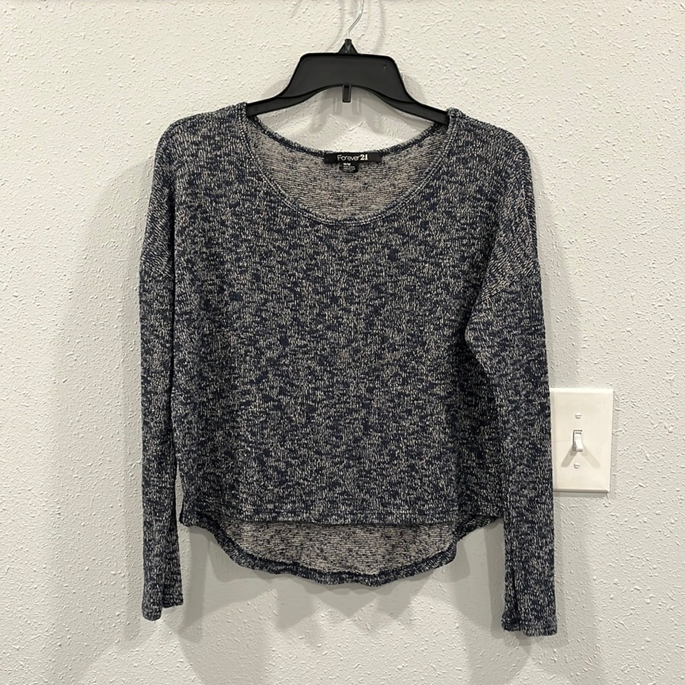 Forever 21 Long Sleeve Crop Top